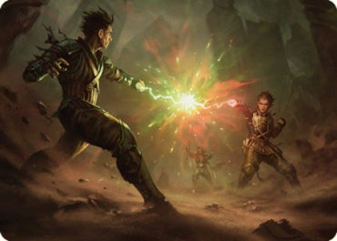 Brotherhood's End Art Card [The Brothers' War Art Series] Magic: The Gathering