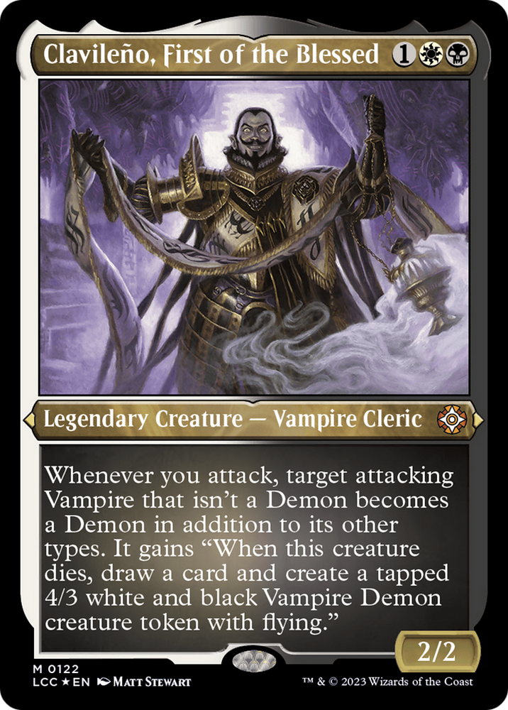 Clavileno, First of the Blessed (Display Commander) [The Lost Caverns of Ixalan Commander] Magic: The Gathering