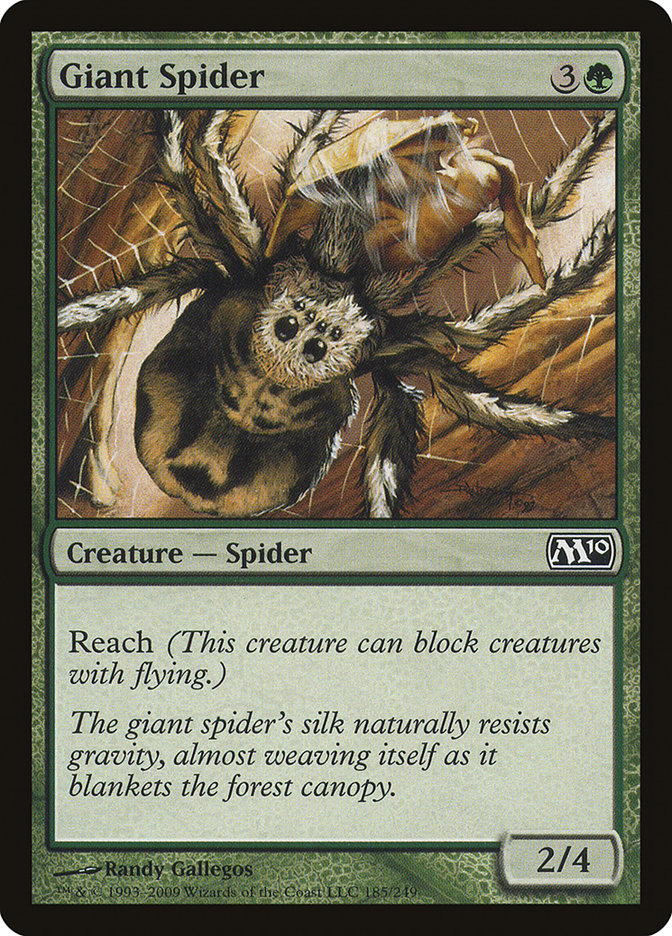 Giant Spider [Magic 2010] Magic: The Gathering