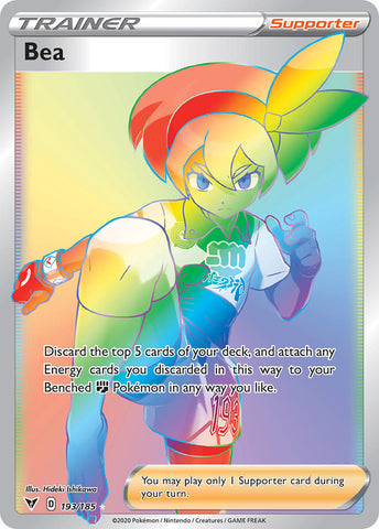 Bea (193/185) [Sword & Shield: Vivid Voltage] Pokémon
