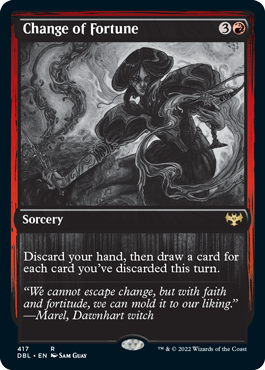 Change of Fortune [Innistrad: Double Feature] Magic: The Gathering