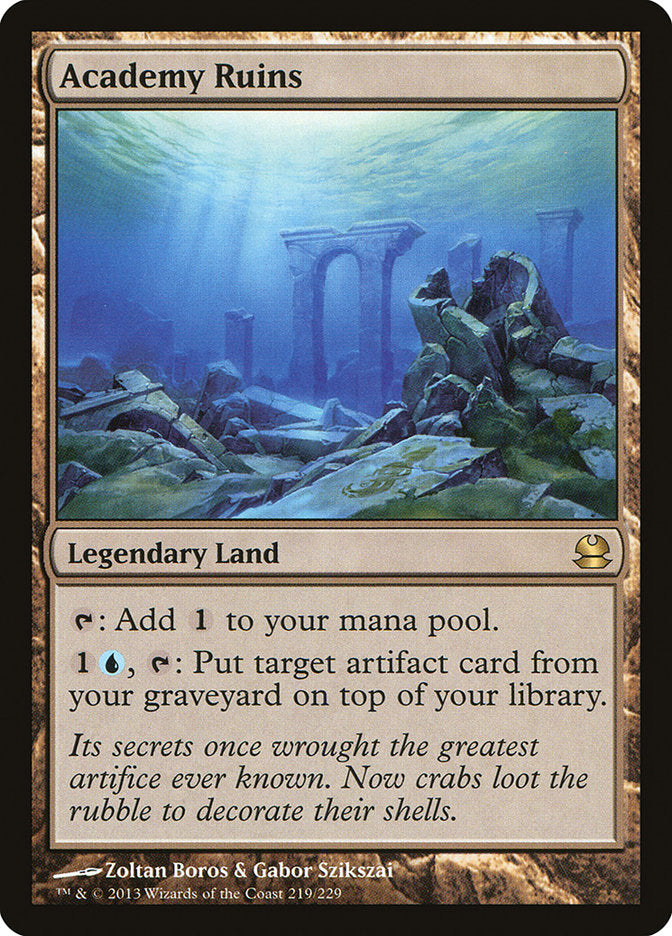Academy Ruins [Modern Masters] Magic: The Gathering
