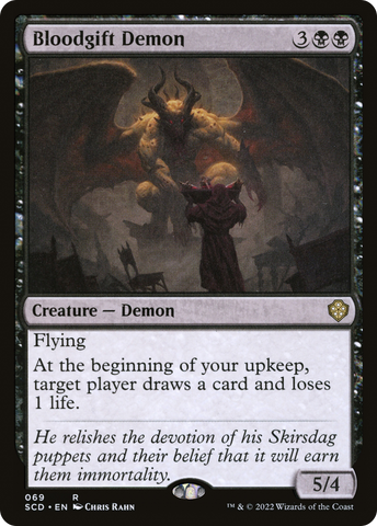 Bloodgift Demon [Starter Commander Decks] Magic: The Gathering