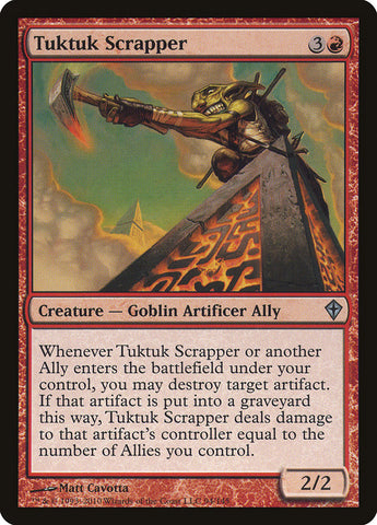 Tuktuk Scrapper [Worldwake] Magic: The Gathering