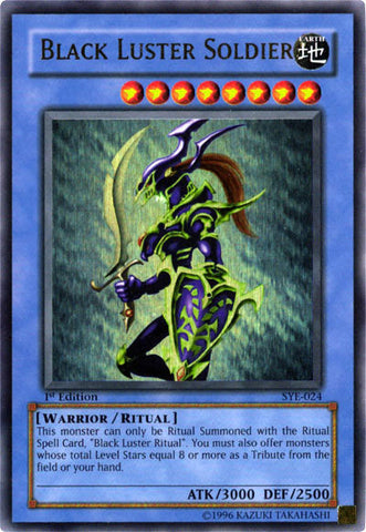Black Luster Soldier [SYE-024] Ultra Rare Yu-Gi-Oh!