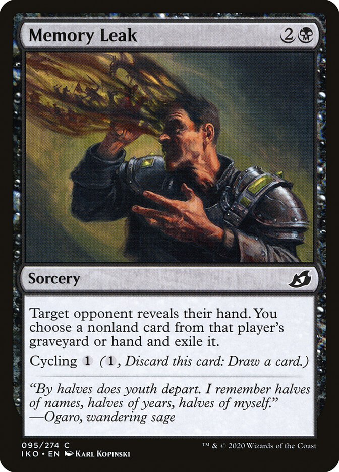 Memory Leak [Ikoria: Lair of Behemoths] Magic: The Gathering