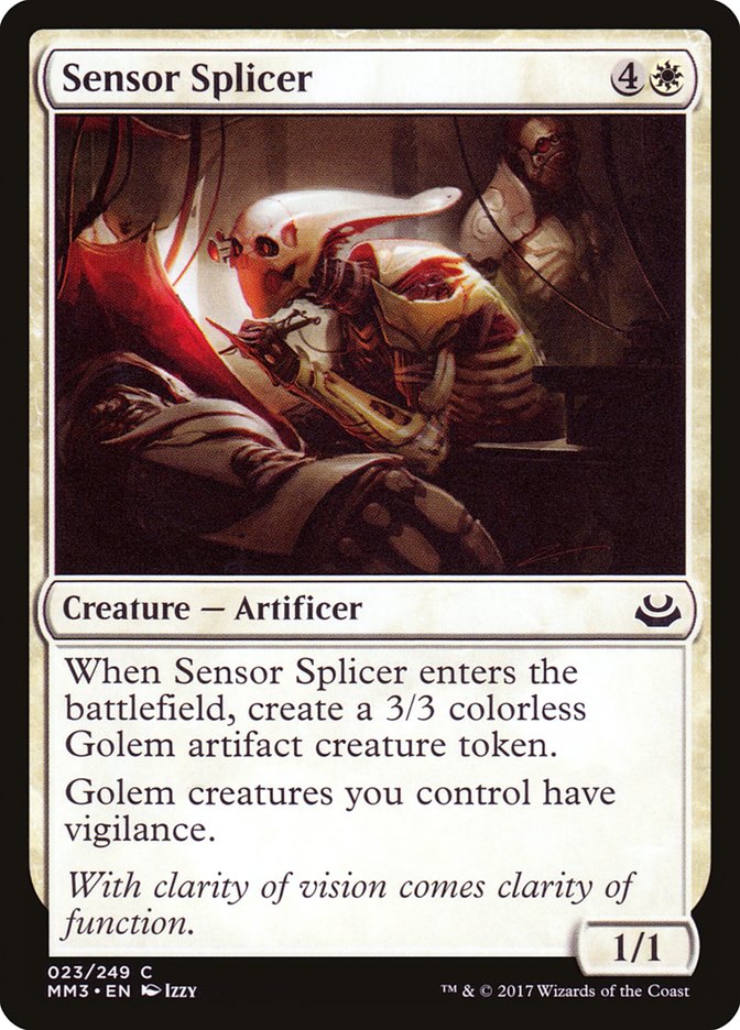 Sensor Splicer [Modern Masters 2017] Magic: The Gathering