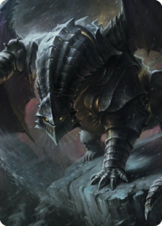 Chardalyn Dragon Art Card [Commander Legends: Battle for Baldur's Gate Art Series] Magic: The Gathering