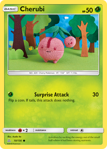 Cherubi (10/156) [Sun & Moon: Ultra Prism] Pokémon