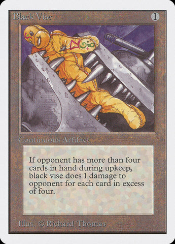 Black Vise [Unlimited Edition] Magic: The Gathering