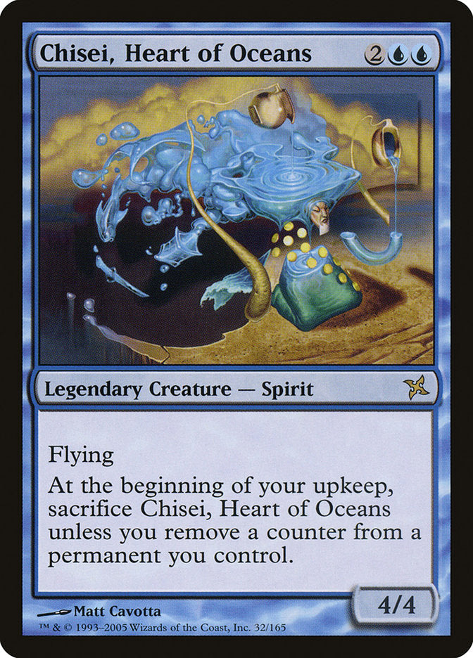 Chisei, Heart of Oceans [Betrayers of Kamigawa] Magic: The Gathering