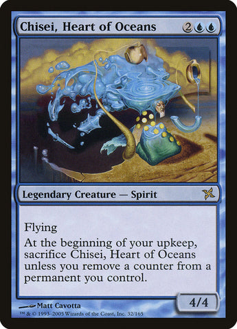 Chisei, Heart of Oceans [Betrayers of Kamigawa] Magic: The Gathering