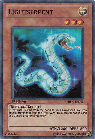 Lightserpent [PHSW-EN013] Super Rare Yu-Gi-Oh!