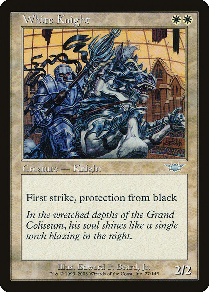 White Knight [Legions] Magic: The Gathering