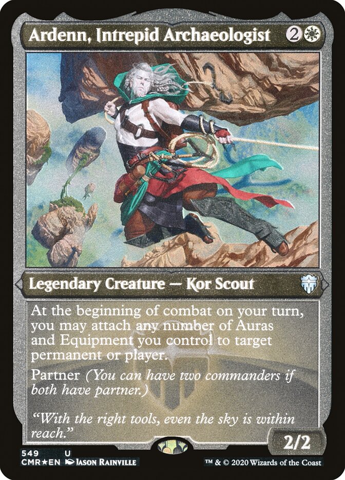 Ardenn, Intrepid Archaeologist (Etched) [Commander Legends] Magic: The Gathering