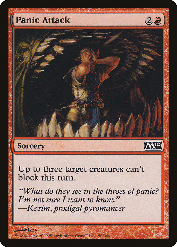 Panic Attack [Magic 2010] Magic: The Gathering