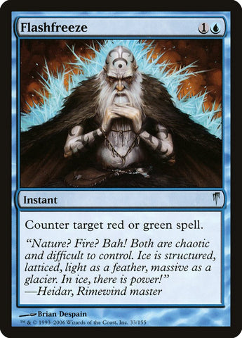 Flashfreeze [Coldsnap] Magic: The Gathering