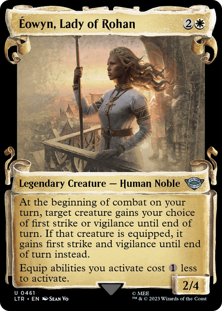 Eowyn, Lady of Rohan [The Lord of the Rings: Tales of Middle-Earth Showcase Scrolls] Magic: The Gathering