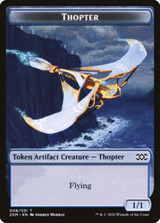 Beast // Thopter (008) Double-Sided Token [Double Masters Tokens] Magic: The Gathering
