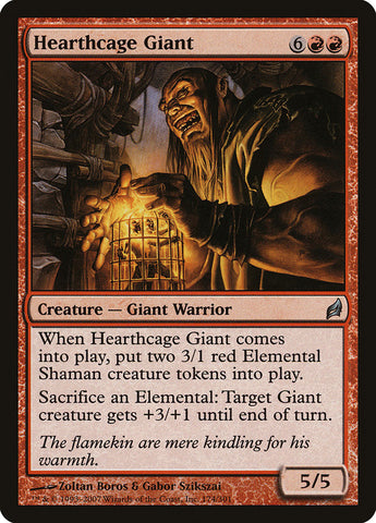 Hearthcage Giant [Lorwyn] Magic: The Gathering