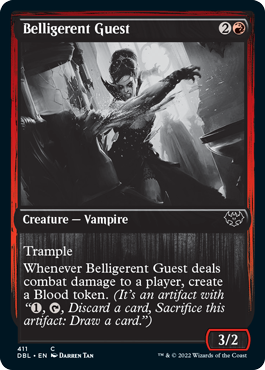 Belligerent Guest [Innistrad: Double Feature] Magic: The Gathering