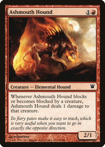 Ashmouth Hound [Innistrad] Magic: The Gathering