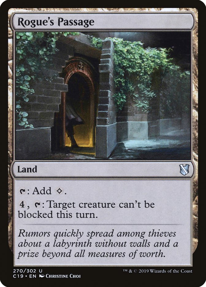 Rogue's Passage [Commander 2019] Magic: The Gathering