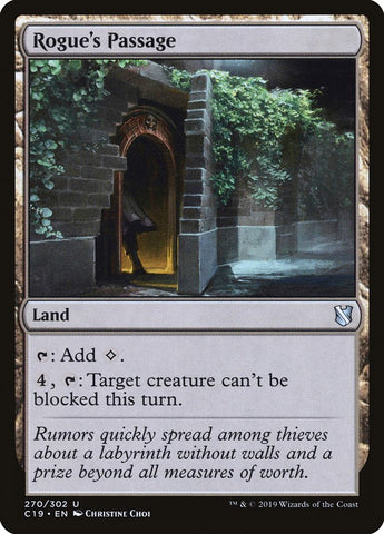 Rogue's Passage [Commander 2019] Magic: The Gathering