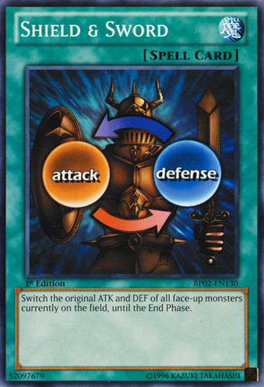 Shield & Sword [BP02-EN130] Common Yu-Gi-Oh!