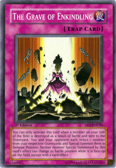 The Grave of Enkindling [DP2-EN030] Super Rare Yu-Gi-Oh!