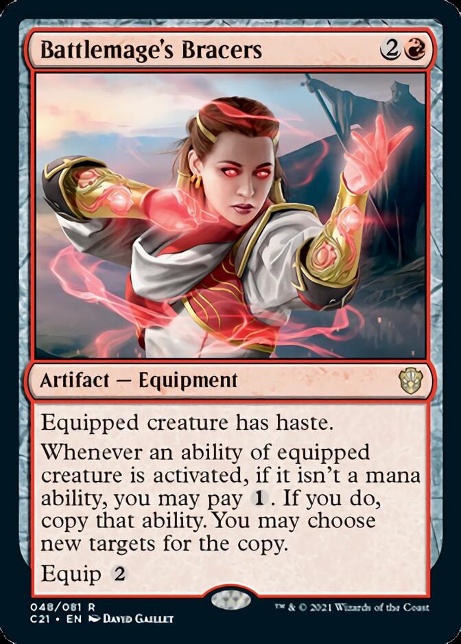 Battlemage's Bracers [Commander 2021] Magic: The Gathering