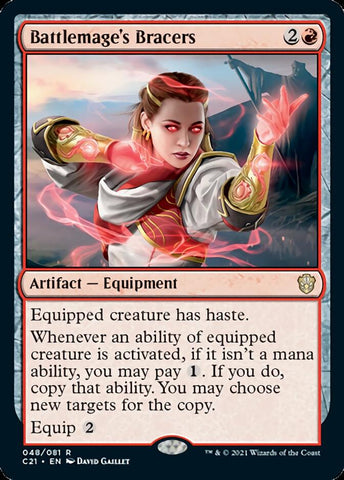 Battlemage's Bracers [Commander 2021] Magic: The Gathering