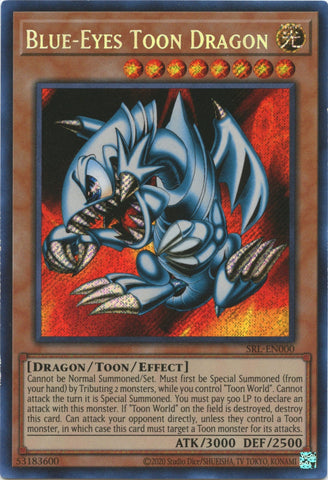 Blue-Eyes Toon Dragon (25th Anniversary) [SRL-EN000] Secret Rare Yu-Gi-Oh!