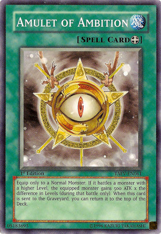 Amulet of Ambition [TAEV-EN061] Common Yu-Gi-Oh!