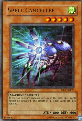 Spell Canceller [DR1-EN075] Ultra Rare Yu-Gi-Oh!