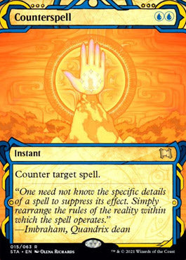 Counterspell (Foil Etched) [Strixhaven: School of Mages Mystical Archive] Magic: The Gathering