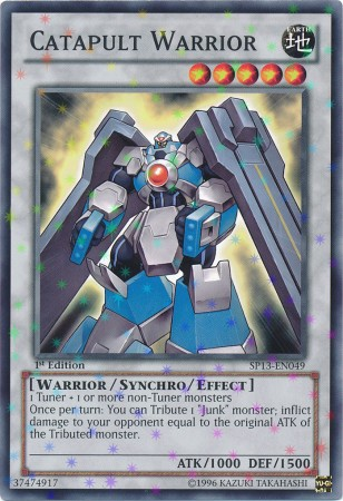Catapult Warrior [SP13-EN049] Starfoil Rare Yu-Gi-Oh!