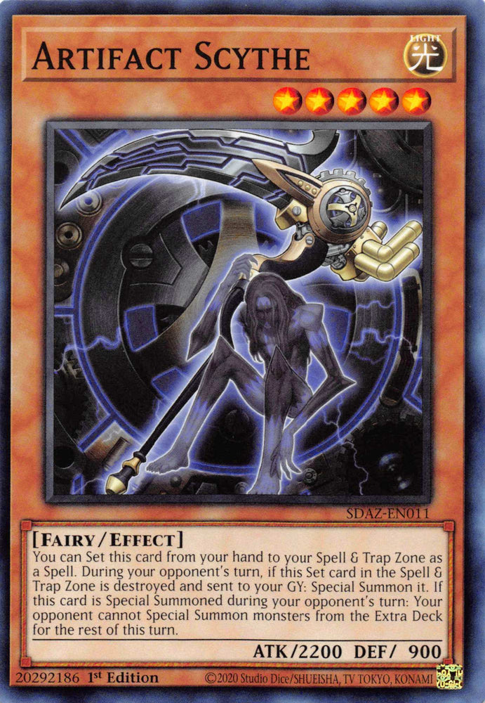 Artifact Scythe [SDAZ-EN011] Common Yu-Gi-Oh!