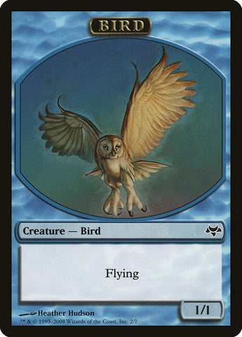 Bird Token [Eventide Tokens] Magic: The Gathering