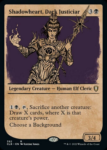 Shadowheart, Dark Justiciar (Showcase) [Commander Legends: Battle for Baldur's Gate] Magic: The Gathering