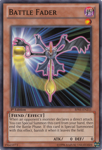 Battle Fader [BP01-EN211] Common Yu-Gi-Oh!