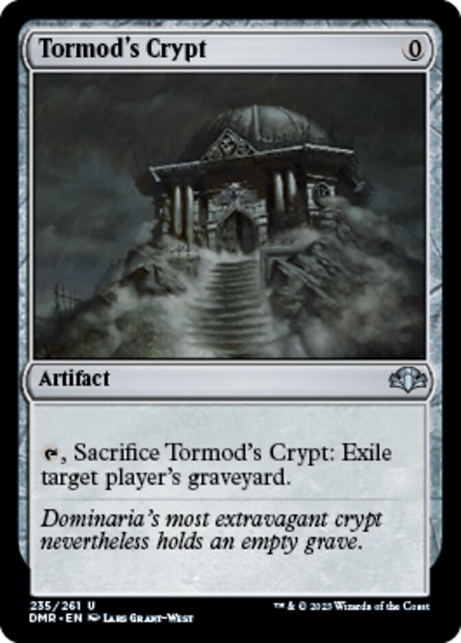 Tormod's Crypt [Dominaria Remastered] Magic: The Gathering