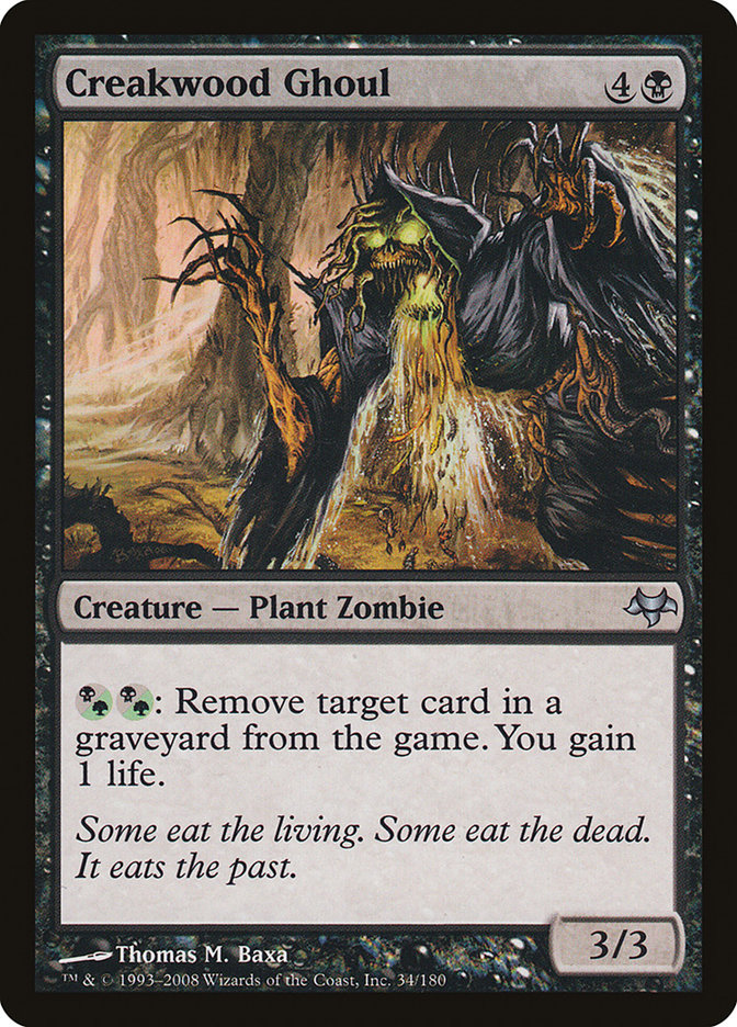 Creakwood Ghoul [Eventide] Magic: The Gathering