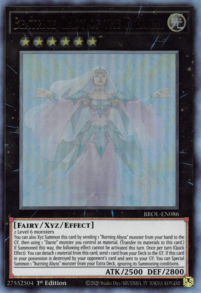 Beatrice, Lady of the Eternal [BROL-EN086] Ultra Rare Yu-Gi-Oh!