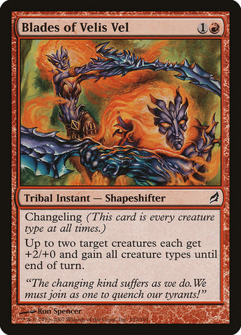 Blades of Velis Vel [Lorwyn] Magic: The Gathering