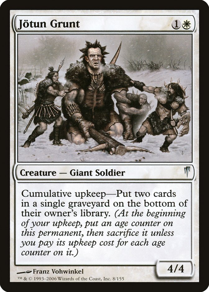 Jotun Grunt [Coldsnap] Magic: The Gathering