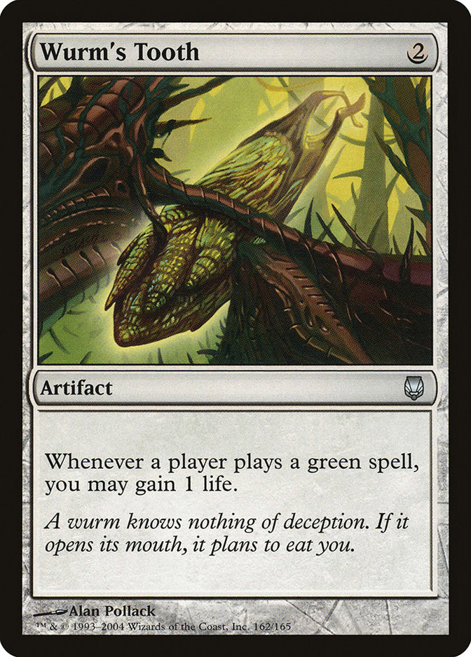 Wurm's Tooth [Darksteel] Magic: The Gathering