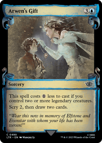 Arwen's Gift [The Lord of the Rings: Tales of Middle-Earth Showcase Scrolls] Magic: The Gathering