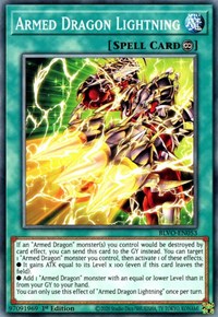 Armed Dragon Lightning [BLVO-EN053] Common Yu-Gi-Oh!