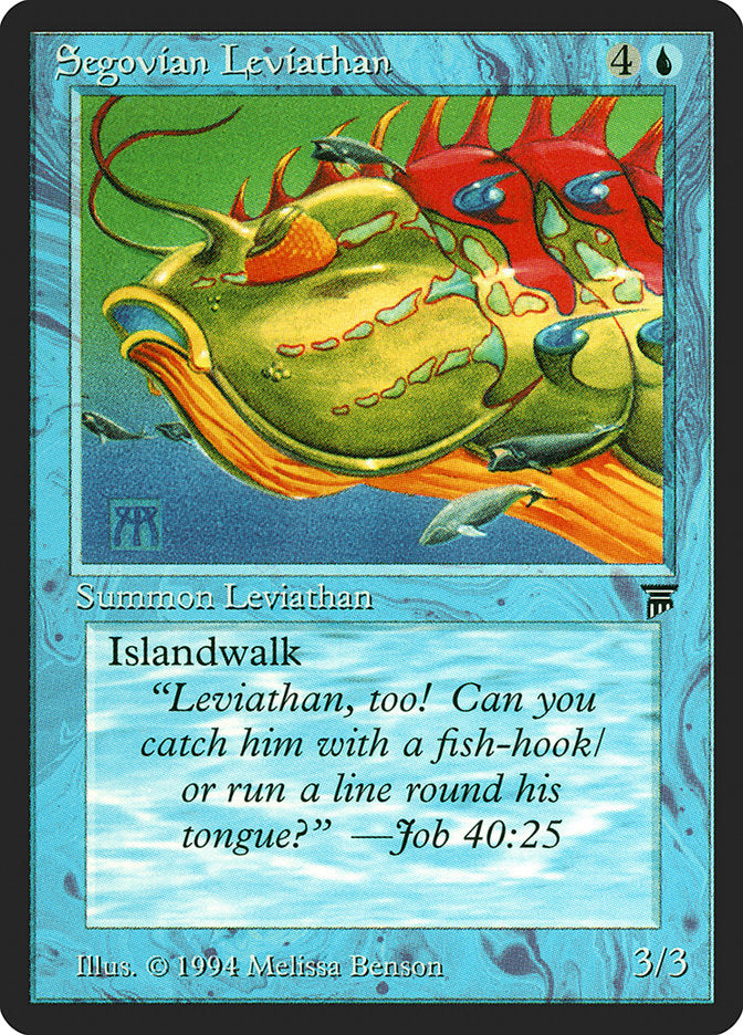 Segovian Leviathan [Legends] Magic: The Gathering
